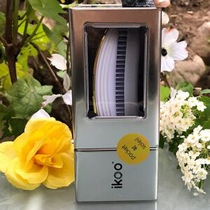 Ikoo Pocket Scalp Massaging & Detangling Brush Soleil Metallic Gold *BNIB